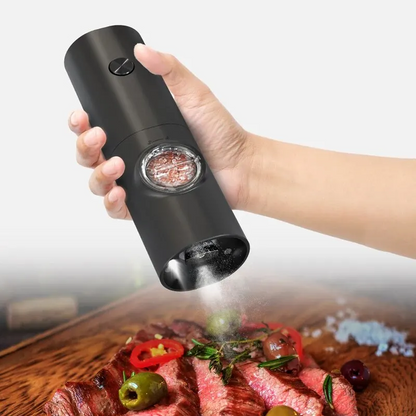 HomeKitchenVibes ™  Automatic Mill Pepper And Salt Grinder