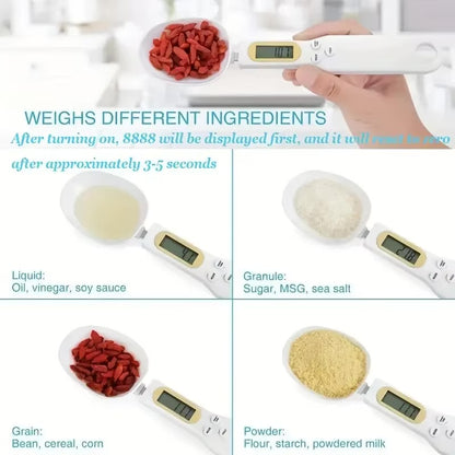 HomeKitchenVibes™ Weighing Spoon Scale