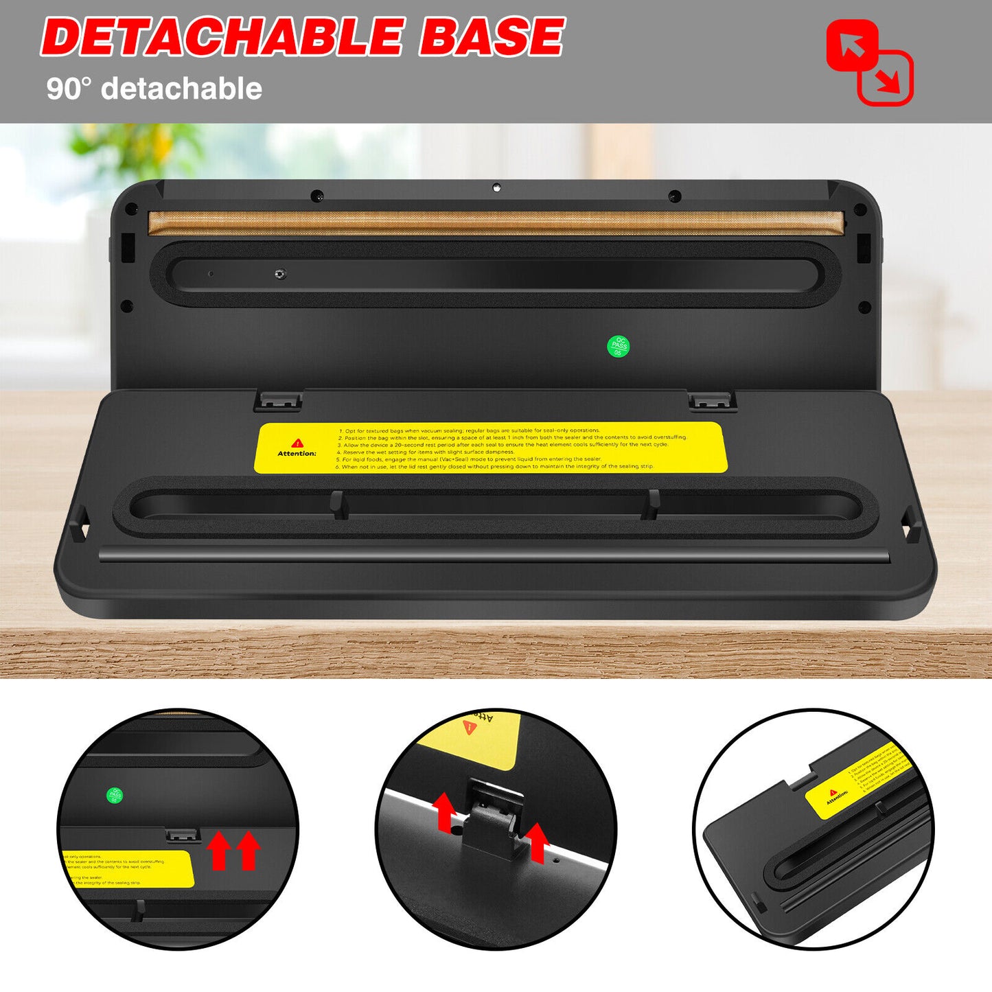 HomeKitchenVibes™  Electric Vacuum Sealer